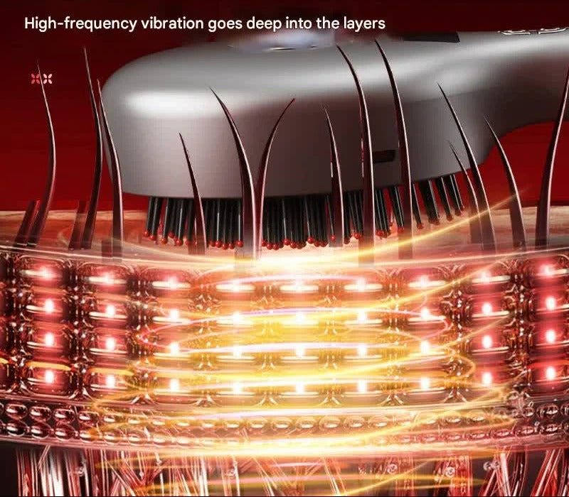 Electric Massage Spray Hair Comb