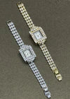 Imperial Square Halo Watch