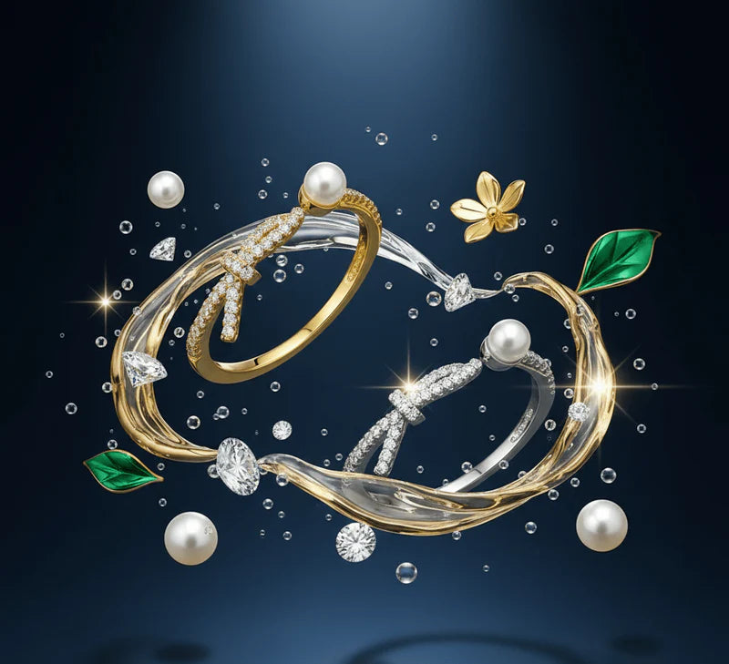 Pearl Twist Ring