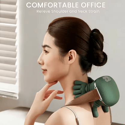Electric Shoulder Neck Massager Deep Kneading Portable