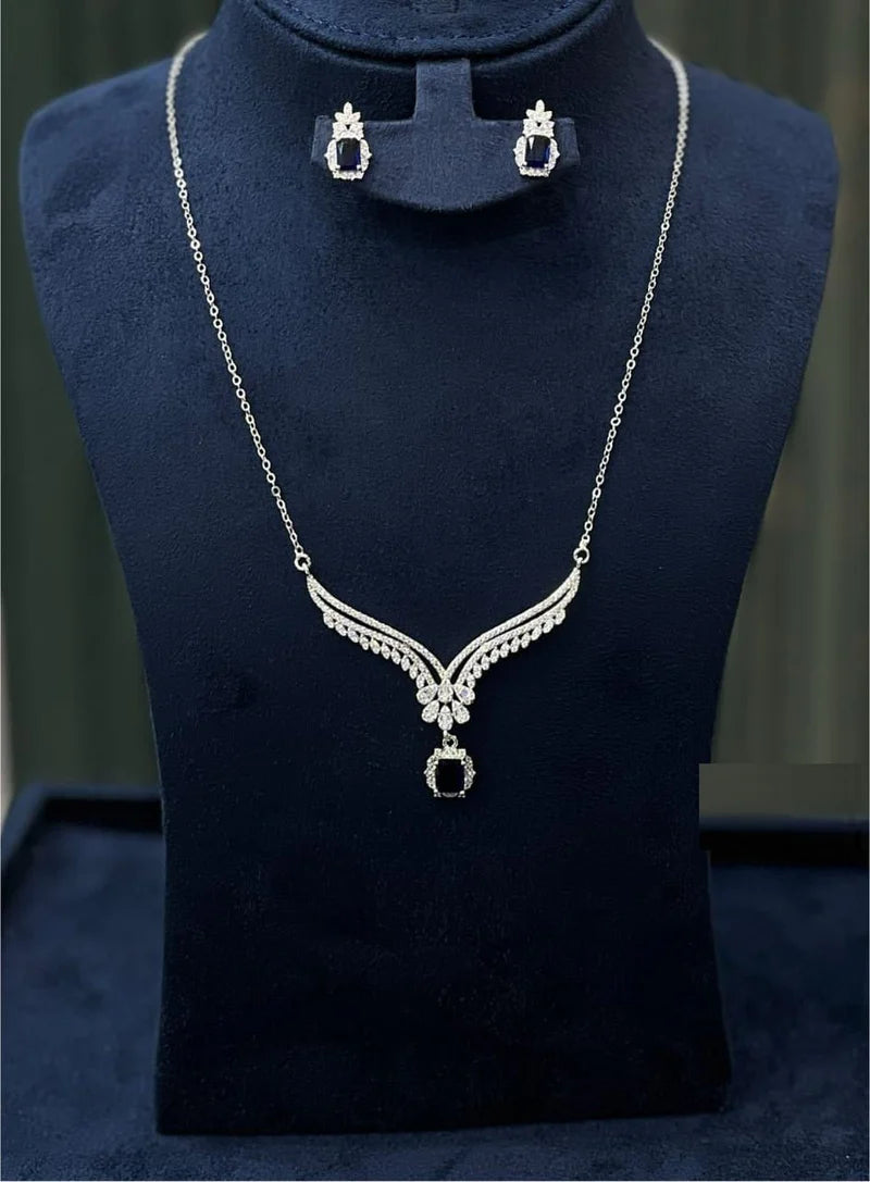 Square Drop Jewelry Set