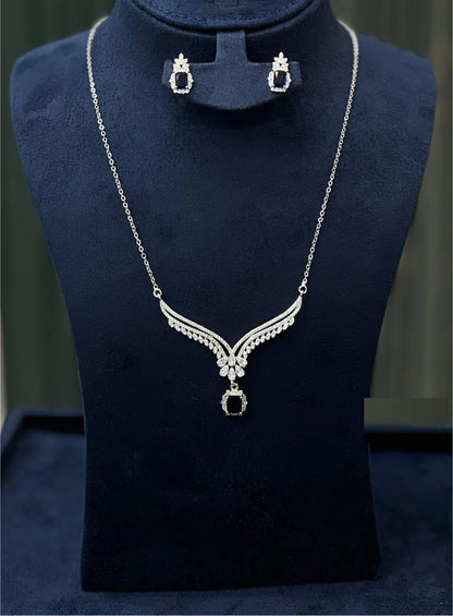 Square Drop Jewelry Set