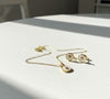 Sunburst Pearl Cluster Jewelry Set